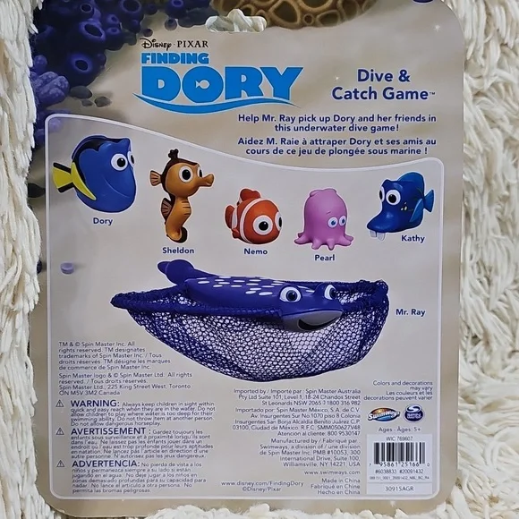 Disney Pixar Finding Dory Dive and Catch Set - Picture 2 of 2